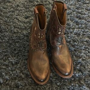 Freebird Tan Leather Boots